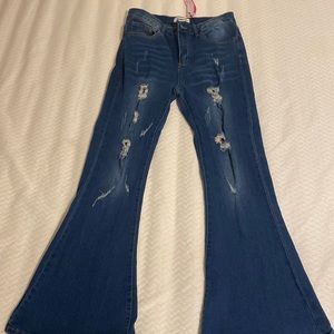 Bell bottom jeans